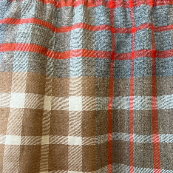 J. Crew Tan Plaid A-Line Mini Skirt - Picture 4 of 4